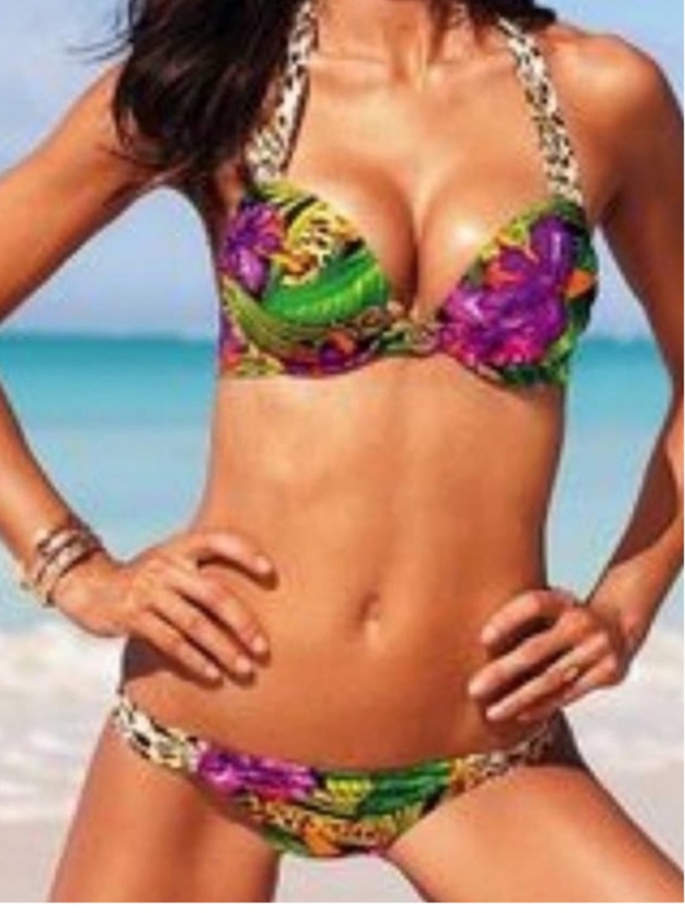 Like new Victoria Secret bikini RARE 34C/M set